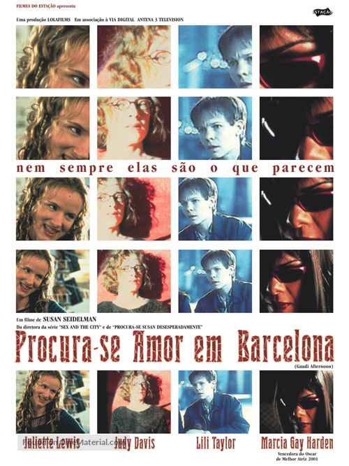 Gaudi Afternoon - Brazilian Movie Poster