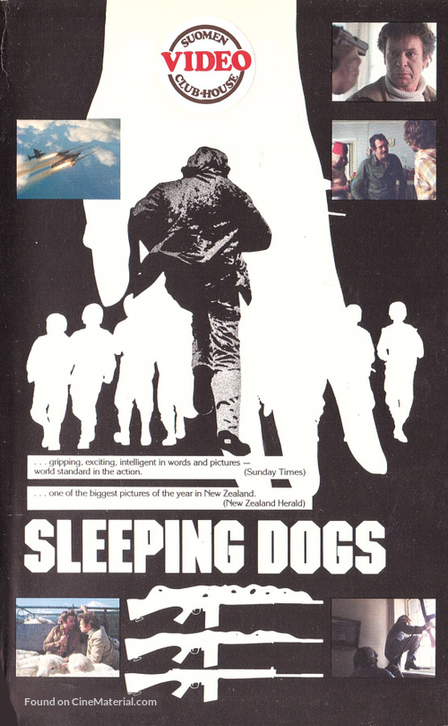 Sleeping Dogs - Finnish VHS movie cover