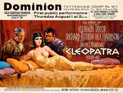 Cleopatra - British Movie Poster