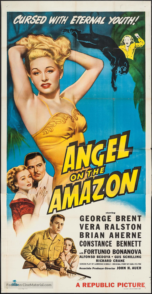 Angel on the Amazon - Movie Poster