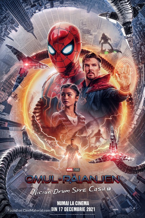 Spider-Man: No Way Home - Romanian Movie Poster