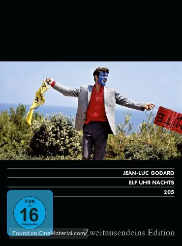 Pierrot le fou - German DVD movie cover