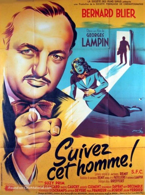 Suivez cet homme - French Movie Poster