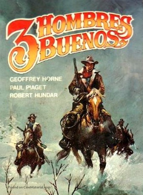 Tres hombres buenos - Spanish Movie Cover