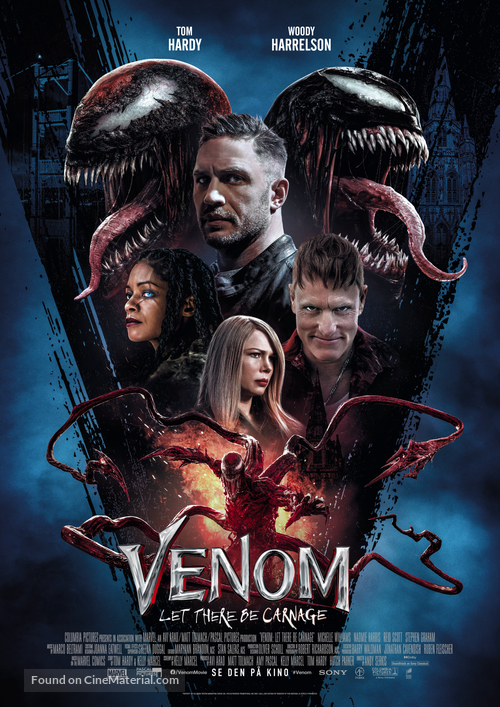 Venom: Let There Be Carnage - Norwegian Movie Poster