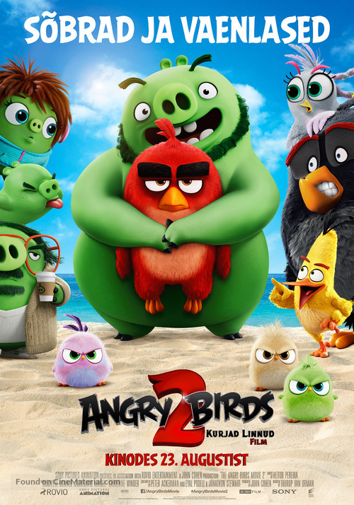 The Angry Birds Movie 2 - Estonian Movie Poster