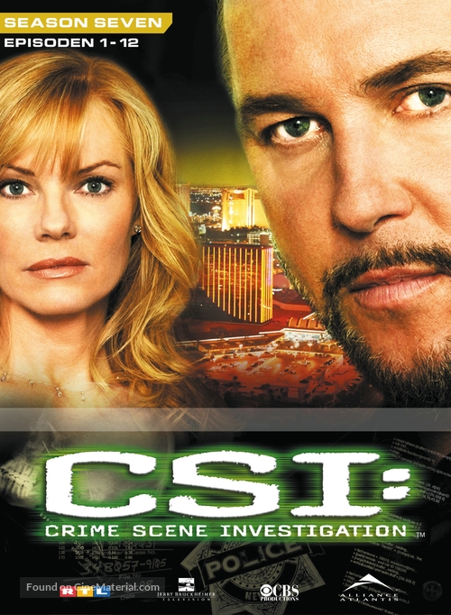 &quot;CSI: Crime Scene Investigation&quot; - German DVD movie cover
