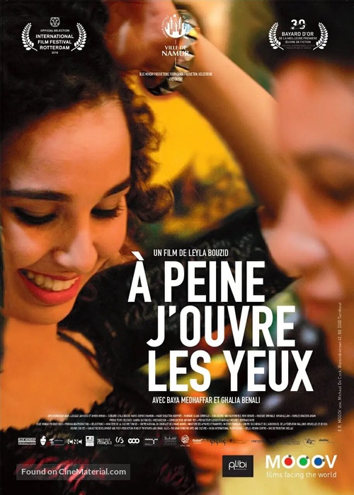 &Agrave; peine j&#039;ouvre les yeux - Belgian Movie Poster