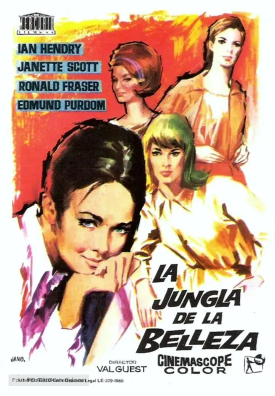 The Beauty Jungle - Spanish Movie Poster