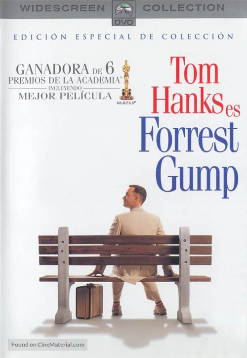 Forrest Gump - Argentinian DVD movie cover