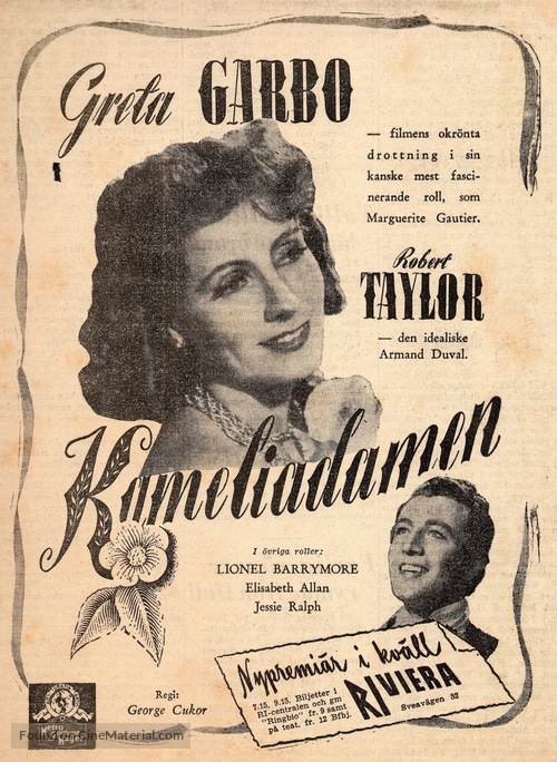 Camille - Swedish poster