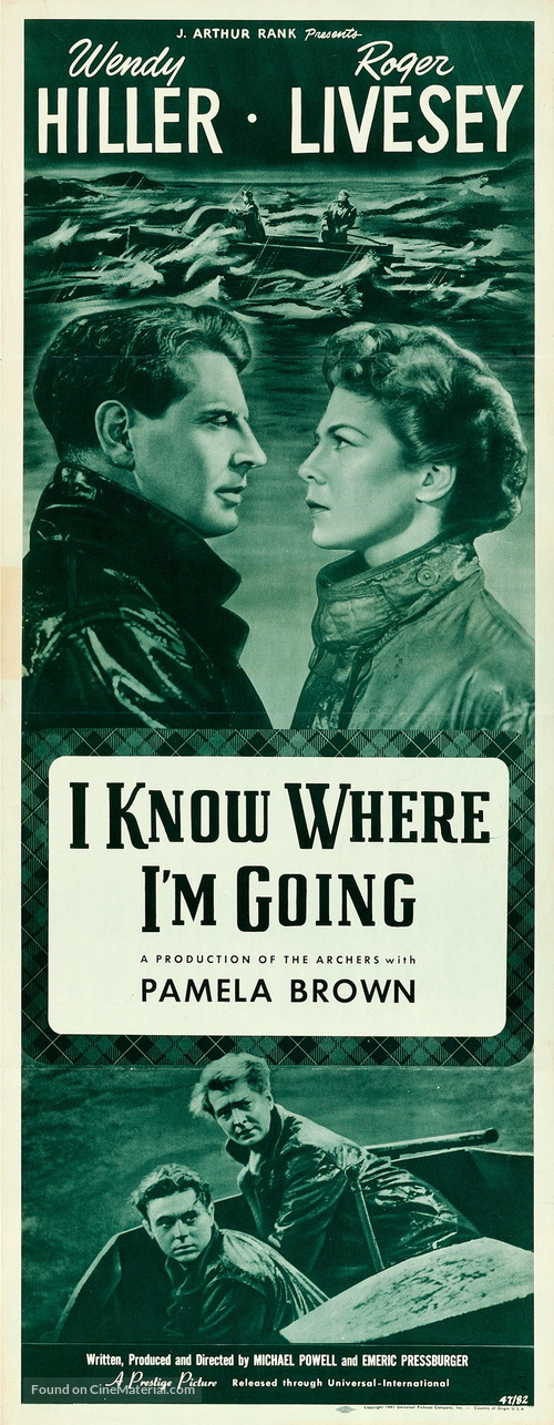 &#039;I Know Where I&#039;m Going!&#039; - Movie Poster