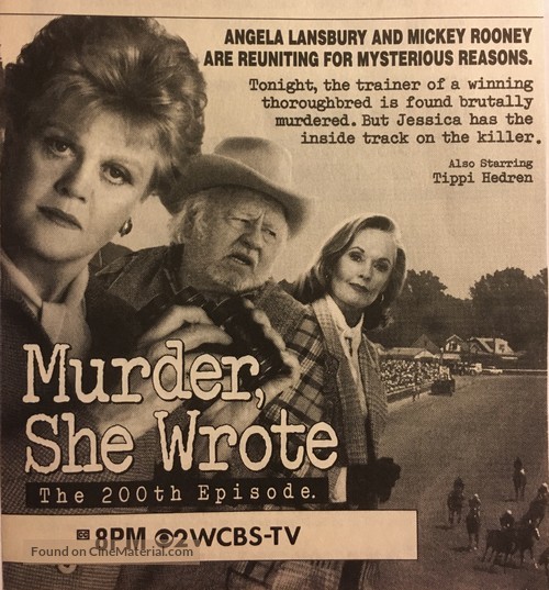 &quot;Murder, She Wrote&quot; - poster