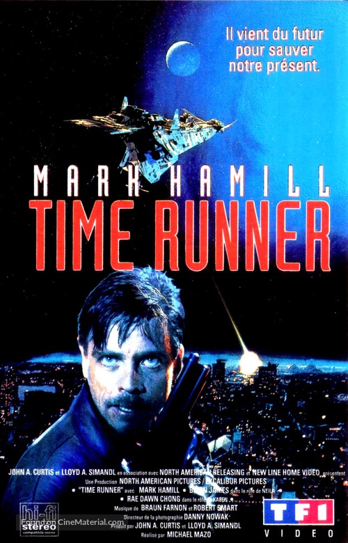 Time Runner - French VHS movie cover