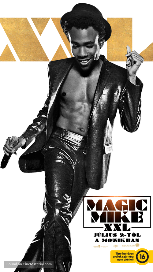 Magic Mike XXL - Hungarian Movie Poster