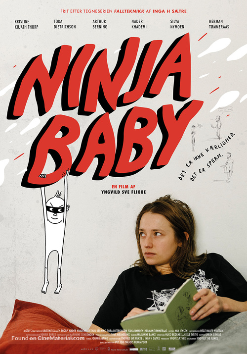 Ninjababy - Danish Movie Poster