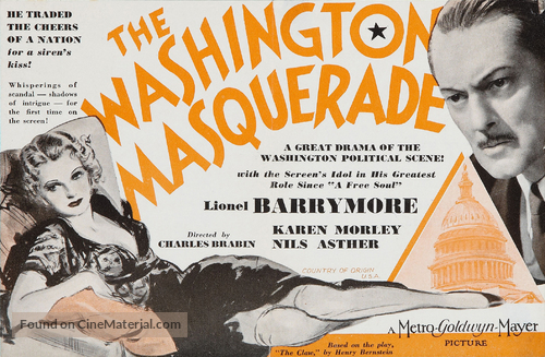 The Washington Masquerade - Movie Poster