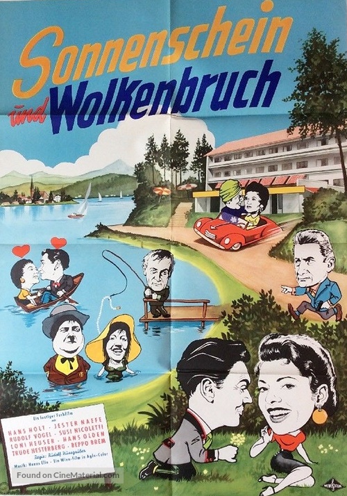 Sonnenschein und Wolkenbruch - German Movie Poster