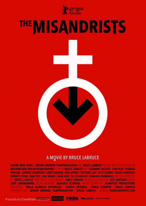 The Misandrists - German Movie Poster