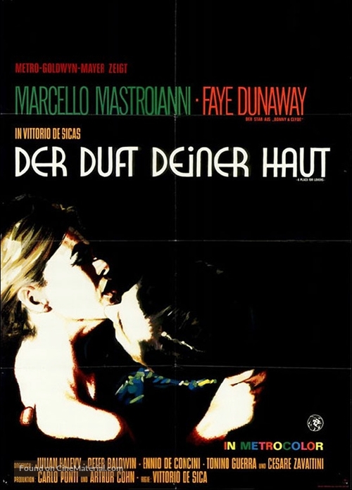 Amanti - German Movie Poster