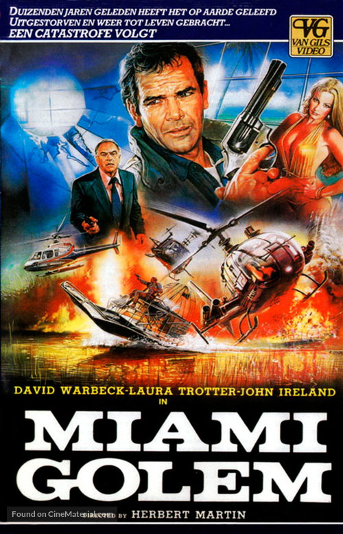Miami Golem - Dutch Movie Poster