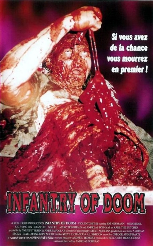 Violent Shit - French VHS movie cover