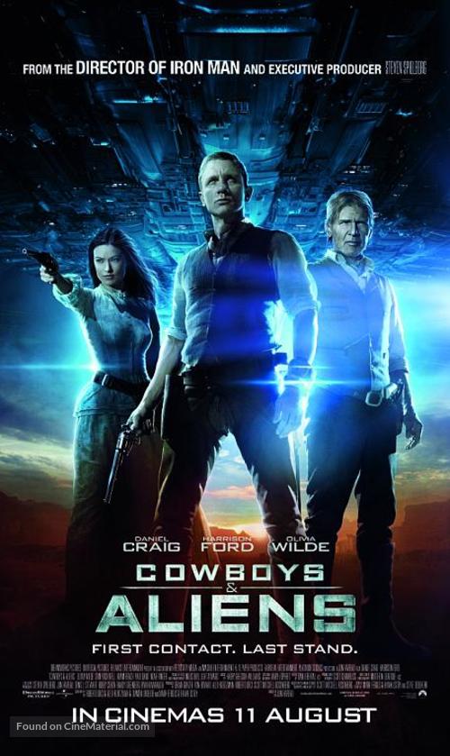 Cowboys &amp; Aliens - Malaysian Movie Poster