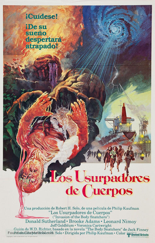 Invasion of the Body Snatchers - Puerto Rican Movie Poster