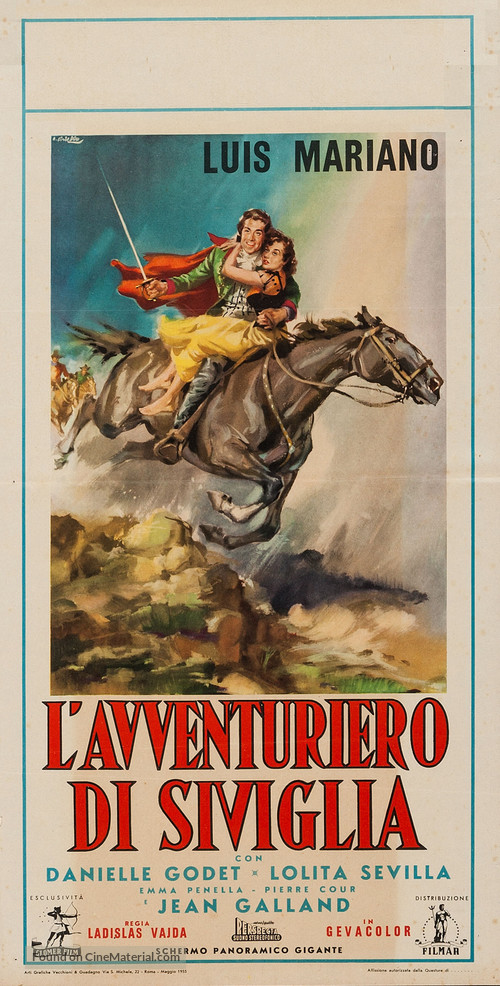 Aventuras del barbero de Sevilla - Italian Movie Poster