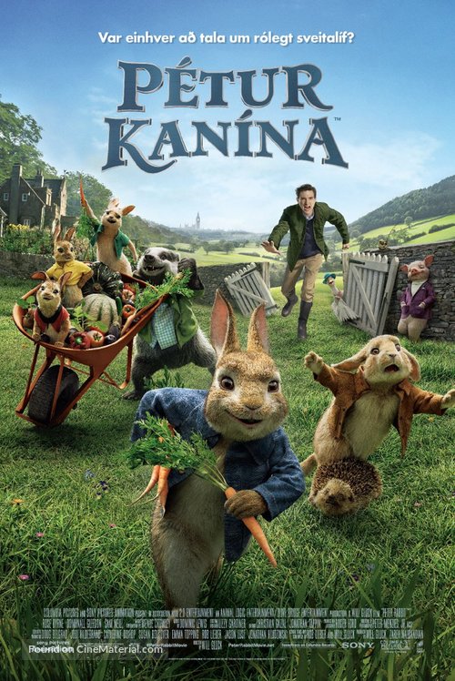 Peter Rabbit - Icelandic Movie Poster