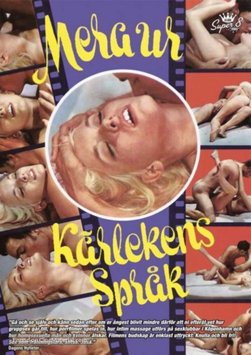 Mera ur k&auml;rlekens spr&aring;k - Swedish DVD movie cover