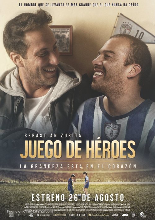 Juego de Heroes - Mexican Movie Poster