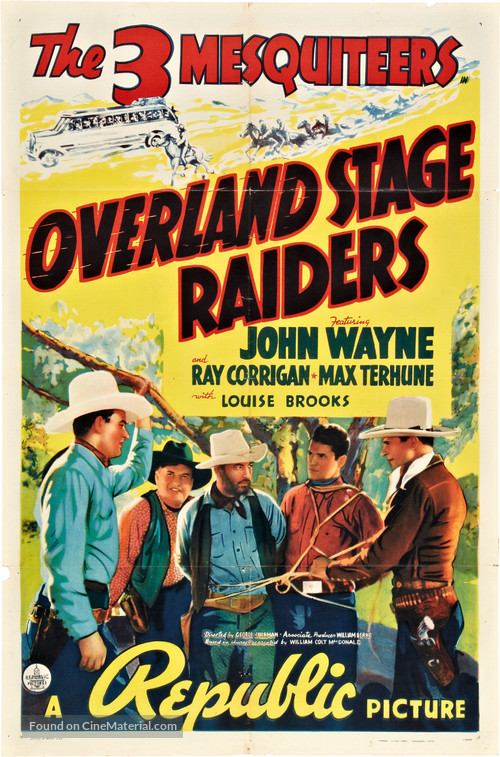 Overland Stage Raiders - Movie Poster