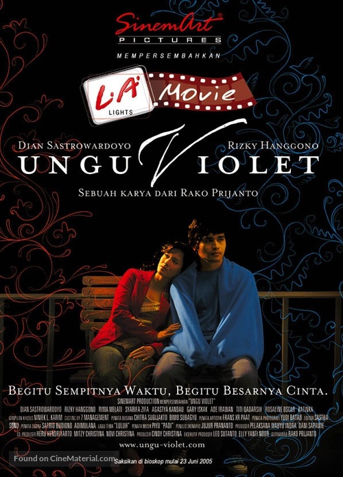 Ungu Violet - Indonesian Movie Poster