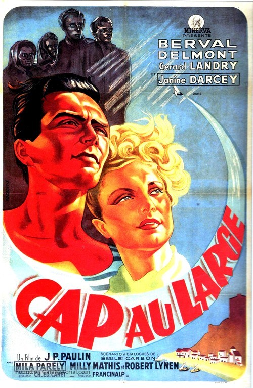 Cap au large - French Movie Poster