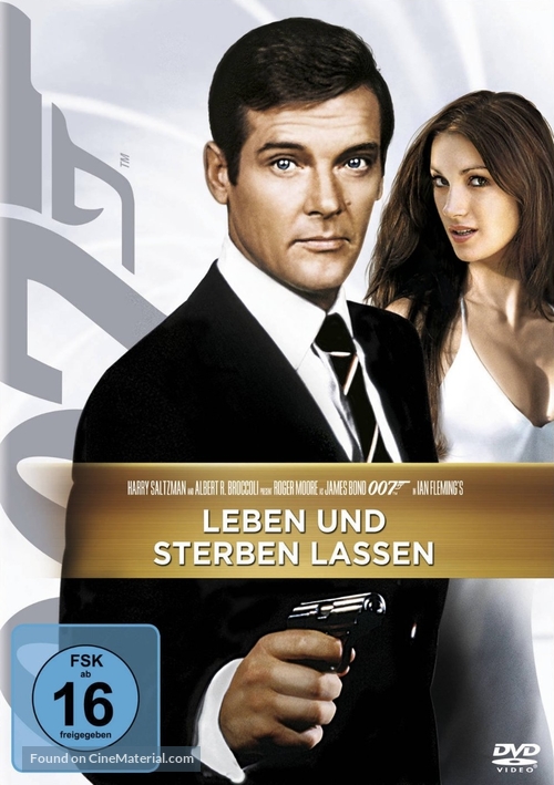 Live And Let Die - German DVD movie cover