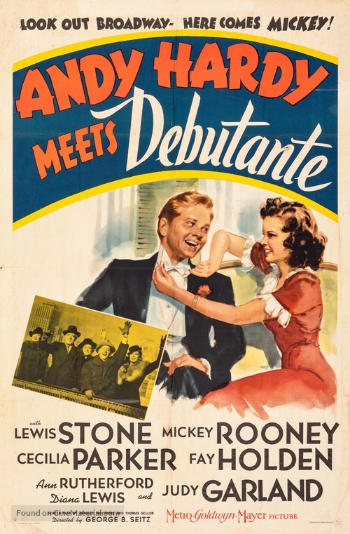Andy Hardy Meets Debutante - Movie Poster