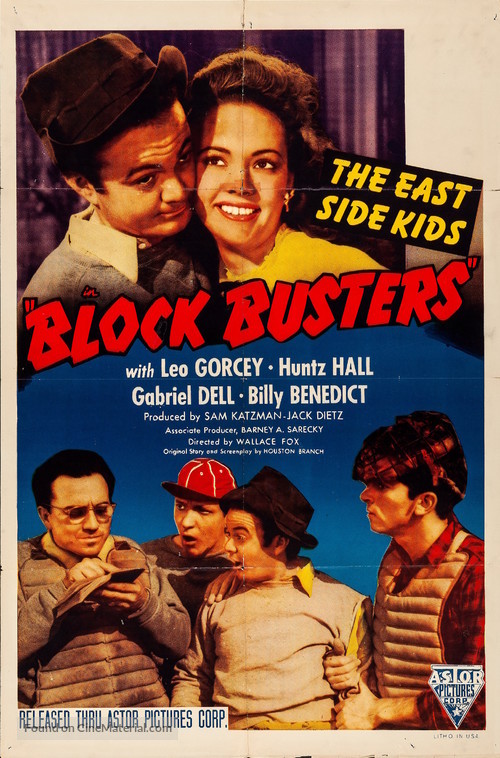 Block Busters - Re-release movie poster