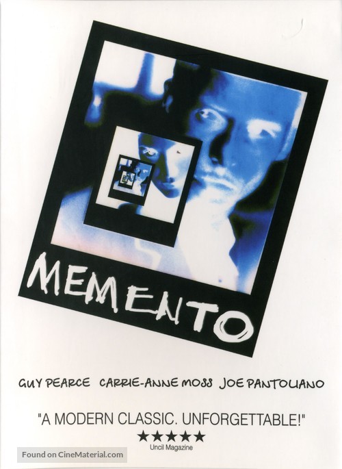 Memento - British Movie Poster