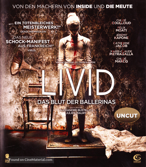 Livide - German Blu-Ray movie cover