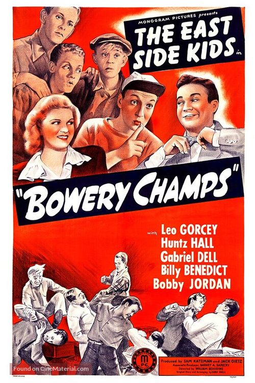 Bowery Champs - Movie Poster