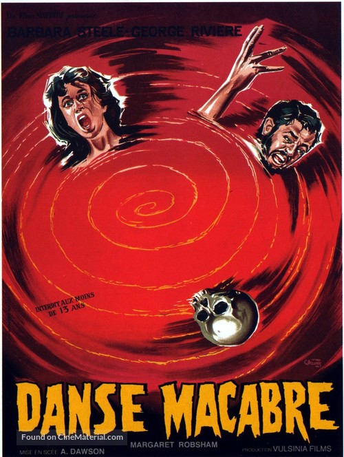 Danza macabra - French Movie Poster