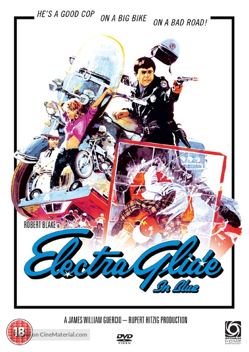 Electra Glide in Blue - British DVD movie cover