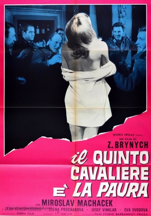 ...a p&aacute;ty jezdec je Strach - Italian Movie Poster