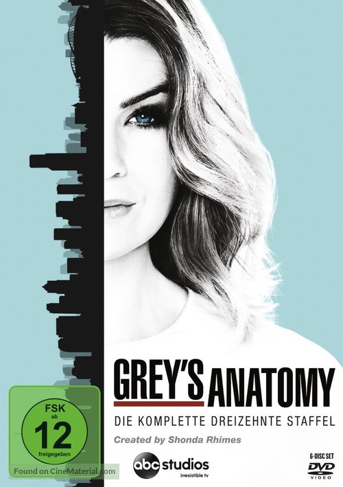 &quot;Grey&#039;s Anatomy&quot; - German DVD movie cover