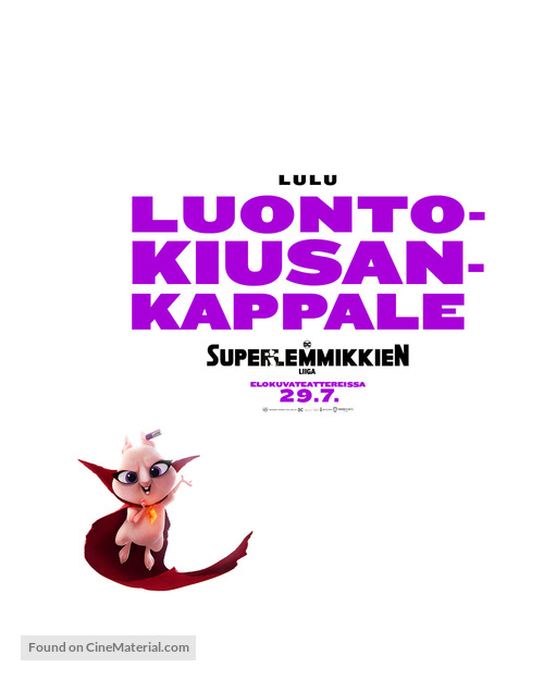DC League of Super-Pets - Finnish Movie Poster