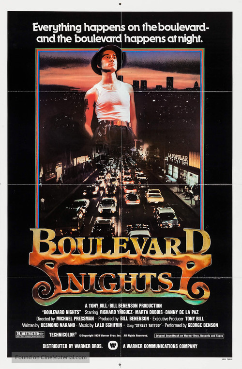 Boulevard Nights - Movie Poster