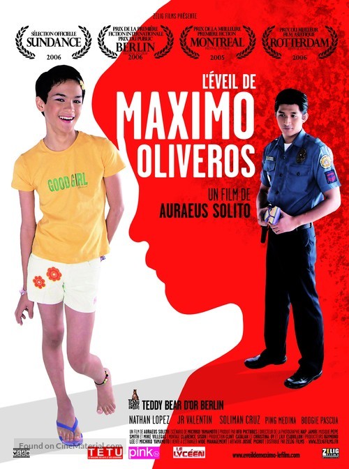 Ang pagdadalaga ni Maximo Oliveros - French Movie Poster