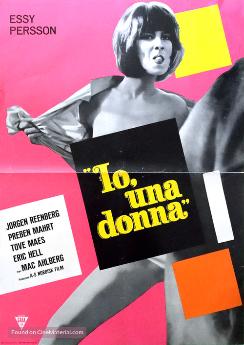 Jag - en kvinna - Italian Movie Poster