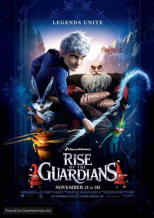 Rise of the Guardians - Movie Poster